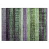 Piper Looms Chantille Stripes ACN1873 Purple Machine Washable Area Rug Scatter Main Image