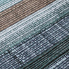 Piper Looms Chantille Stripes ACN1873 Teal Machine Washable Area Rug Swatch Image