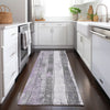 Piper Looms Chantille Stripes ACN1874 Lavender Machine Washable Area Rug Runner Lifestyle Image Feature