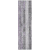 Piper Looms Chantille Stripes ACN1874 Lavender Machine Washable Area Rug Runner Main Image