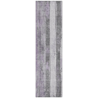 Piper Looms Chantille Stripes ACN1874 Lavender Machine Washable Area Rug Runner Main Image