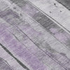 Piper Looms Chantille Stripes ACN1874 Lavender Machine Washable Area Rug Swatch Image