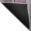 Piper Looms Chantille Stripes ACN1874 Pink Machine Washable Area Rug Backing Image