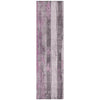 Piper Looms Chantille Stripes ACN1874 Pink Machine Washable Area Rug Runner Main Image