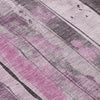 Piper Looms Chantille Stripes ACN1874 Pink Machine Washable Area Rug Swatch Image
