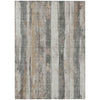 Piper Looms Chantille Stripes ACN1874 Putty Machine Washable Area Rug main image