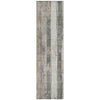 Piper Looms Chantille Stripes ACN1874 Putty Machine Washable Area Rug Runner Main Image