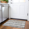 Piper Looms Chantille Stripes ACN1874 Putty Machine Washable Area Rug Scatter Lifestyle Image Feature