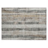 Piper Looms Chantille Stripes ACN1874 Putty Machine Washable Area Rug Scatter Main Image