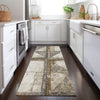 Piper Looms Chantille Geometric ACN1875 Beige Machine Washable Area Rug Runner Lifestyle Image Feature