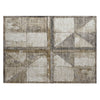 Piper Looms Chantille Geometric ACN1875 Beige Machine Washable Area Rug Scatter Main Image