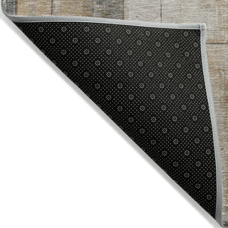 Piper Looms Chantille Geometric ACN1875 Copper Machine Washable Area Rug Backing Image