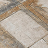Piper Looms Chantille Geometric ACN1875 Copper Machine Washable Area Rug Swatch Image