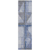 Piper Looms Chantille Geometric ACN1875 Denim Machine Washable Area Rug Runner Main Image