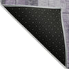 Piper Looms Chantille Geometric ACN1875 Purple Machine Washable Area Rug Backing Image