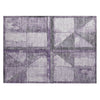 Piper Looms Chantille Geometric ACN1875 Purple Machine Washable Area Rug Scatter Main Image