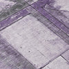 Piper Looms Chantille Geometric ACN1875 Purple Machine Washable Area Rug Swatch Image