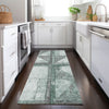 Piper Looms Chantille Geometric ACN1875 Sage Machine Washable Area Rug Runner Lifestyle Image Feature