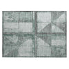 Piper Looms Chantille Geometric ACN1875 Sage Machine Washable Area Rug Scatter Main Image