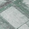 Piper Looms Chantille Geometric ACN1875 Sage Machine Washable Area Rug Swatch Image