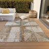 Piper Looms Chantille Geometric ACN1876 Copper Machine Washable Area Rug Outdoor Lifestyle Image Feature