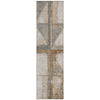 Piper Looms Chantille Geometric ACN1876 Copper Machine Washable Area Rug Runner Main Image