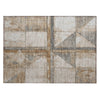 Piper Looms Chantille Geometric ACN1876 Copper Machine Washable Area Rug Scatter Main Image