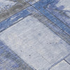 Piper Looms Chantille Geometric ACN1876 Denim Machine Washable Area Rug Swatch Image