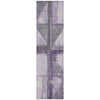 Piper Looms Chantille Geometric ACN1876 Purple Machine Washable Area Rug Runner Main Image