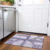 Piper Looms Chantille Geometric ACN1876 Purple Machine Washable Area Rug Scatter Lifestyle Image Feature