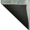 Piper Looms Chantille Geometric ACN1876 Sage Machine Washable Area Rug Backing Image