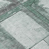 Piper Looms Chantille Geometric ACN1876 Sage Machine Washable Area Rug Swatch Image
