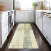 Piper Looms Chantille Geometric ACN1877 Gold Machine Washable Area Rug Runner Lifestyle Image Feature