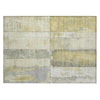 Piper Looms Chantille Geometric ACN1877 Gold Machine Washable Area Rug Scatter Main Image