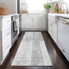 Piper Looms Chantille Geometric ACN1877 Gray Machine Washable Area Rug Runner Lifestyle Image Feature