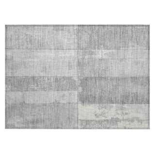 Piper Looms Chantille Geometric ACN1877 Gray Machine Washable Area Rug Scatter Main Image