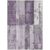 Piper Looms Chantille Geometric ACN1877 Purple Machine Washable Area Rug main image