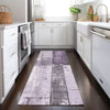 Piper Looms Chantille Geometric ACN1877 Purple Machine Washable Area Rug Runner Lifestyle Image Feature