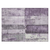 Piper Looms Chantille Geometric ACN1877 Purple Machine Washable Area Rug Scatter Main Image
