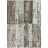 Piper Looms Chantille Geometric ACN1877 Taupe Machine Washable Area Rug main image