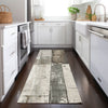 Piper Looms Chantille Geometric ACN1877 Taupe Machine Washable Area Rug Runner Lifestyle Image Feature
