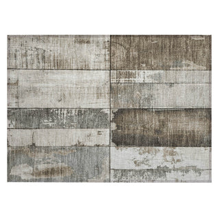 Piper Looms Chantille Geometric ACN1877 Taupe Machine Washable Area Rug Scatter Main Image
