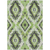 Piper Looms Chantille Aztec ACN1878 Aloe Machine Washable Area Rug main image
