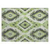 Piper Looms Chantille Aztec ACN1878 Aloe Machine Washable Area Rug Scatter Main Image