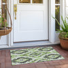 Piper Looms Chantille Aztec ACN1878 Aloe Machine Washable Area Rug Scatter Outdoor Lifestyle Image Feature