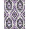 Piper Looms Chantille Aztec ACN1878 Purple Machine Washable Area Rug main image