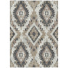 Piper Looms Chantille Aztec ACN1878 Taupe Machine Washable Area Rug main image