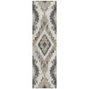 Piper Looms Chantille Aztec ACN1878 Taupe Machine Washable Area Rug Runner Main Image