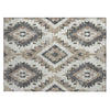 Piper Looms Chantille Aztec ACN1878 Taupe Machine Washable Area Rug Scatter Main Image