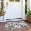 Piper Looms Chantille Aztec ACN1878 Taupe Machine Washable Area Rug Scatter Outdoor Lifestyle Image Feature